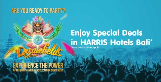 Promo Hotel Harris Dreamfield Festival 2014