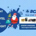 Promo hotel kartu kredit BCA pesan hotel di pegpegi.com dapatkan diskon 13%.