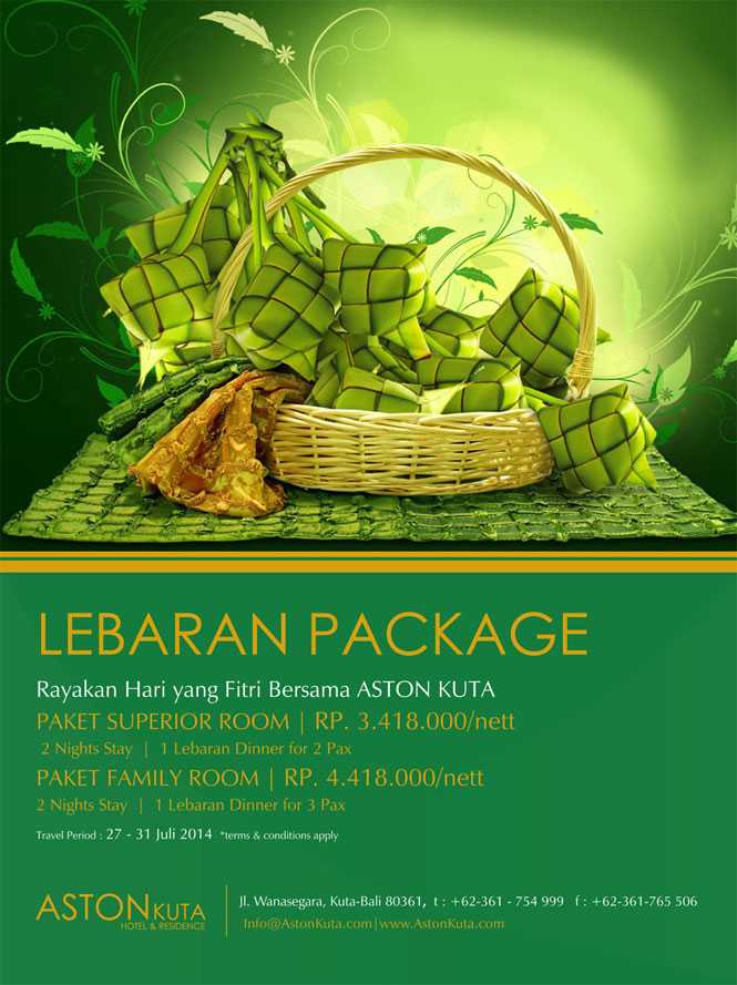 Promo Hotel Aston Kuta Bali Paket Liburan Lebaran