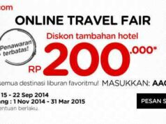 promo air asia online travel fair