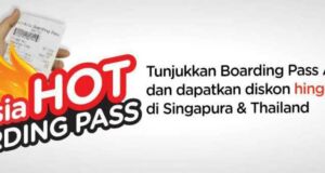 Promo boarding pass air asia diskon hingga 30%