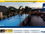 Promo hotel kartu kredit mandiri di ticktab diskon hingga 10%