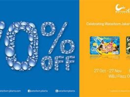 Promo Flazz BCA Water Bom Jakarta