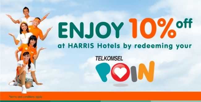 Promo Hotel Harris Telkomsel Point