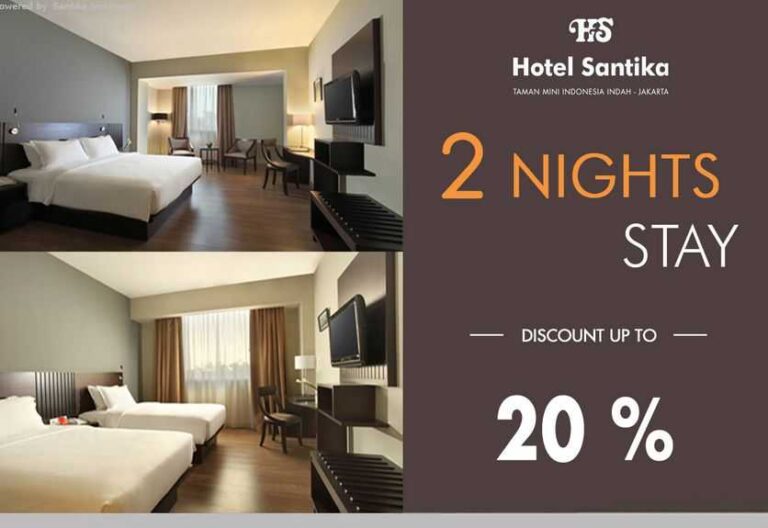 promo hotel santika tmii