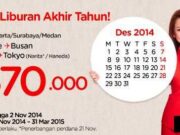 Promo Air asia liburan akhir tahun banyak tiket murahnya