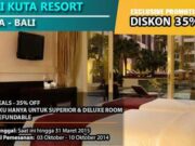 Promo Hotel Bali Kuta Resort Hoterip