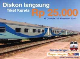 promo epay BRI - tiket kereta api