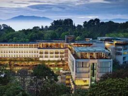 Landscape View Padma Hotel Bandung