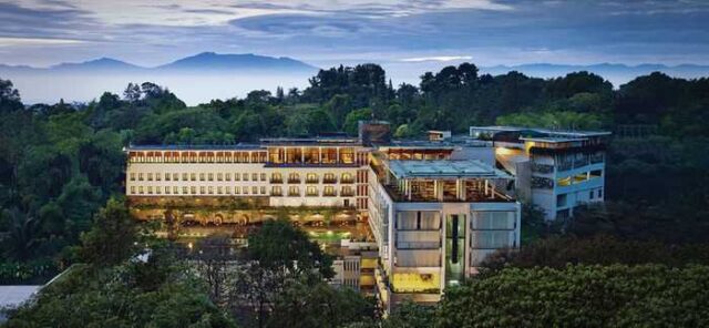 Landscape View Padma Hotel Bandung