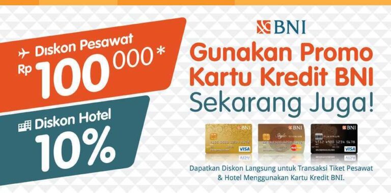 promo hotel kartu kredit BNI tiket.com