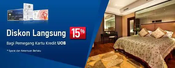 Promo Hotel Kartu Kredit UOB Raja Kamar