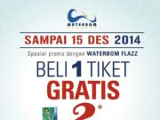 Promo Waterbom Jakarta beli 1 gratis 2