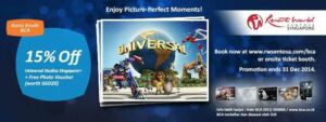 Promo Universal Studio Singapore dengan Kartu Kredit BCA diskon hingga 15%