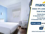 promo hotel ticktab diskon 10% dengan menggunakan kartu kredit Mandiri