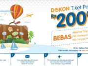 Nikmati diskon tiket pesawat Rp 200.000 dengan melakukan pemebelian hotel di tiket.com