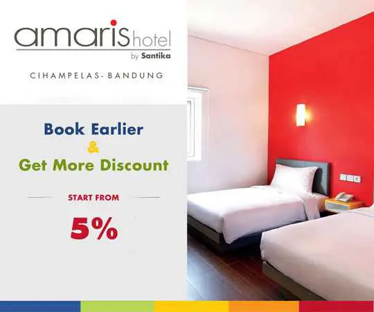 Promo Hotel Amaris Cihampelas Bandung diskon 5%