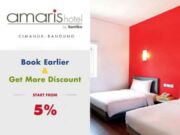 booking lebih awal di Hotel Amaris Cimanuk Bandung dapatkan diskon 5%