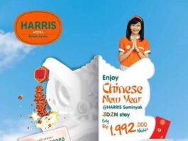 Paket Menginap spesial Imlek Hotel Harris Seminyak