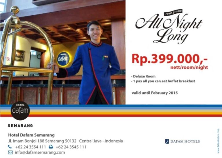 Harga spesial promo hotel dafam semarang