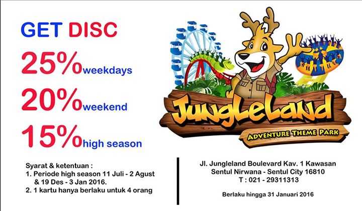 Promo Jungle Land Hypermart - Travels Promo