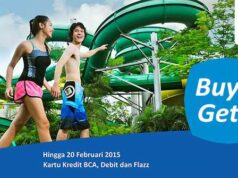 Promo Kartu BCA Waterbom Jakarta Beli 1 Dapet 3