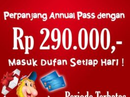 Promo Perpanjangan Annual Pass Dufan