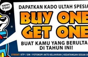 Buy 1 Get 1 Free khusus buat yang berulang tahun di Jungle Bogor