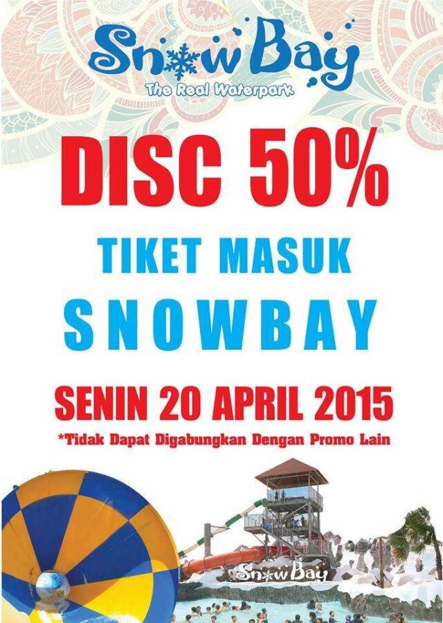 Promo HUT Snowbay diskon 50%