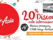 Promo Air Asia Big Card CIMB Panorama Tours diskon hingga 20% plus 5%