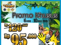 Promo Jungle Waterpark Bogor Musim Liburan tiket masuk hanya RP 95.000