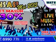 Promo Waterboom cikarang diskon hingga 30% dan tiket masuk gratis