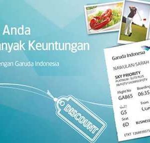 Promo Waterbom PIK Boarding Pass Garuda diskon 50% tiket masuk