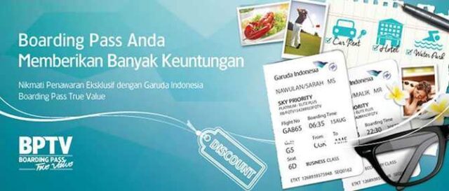 Promo Waterbom PIK Boarding Pass Garuda diskon 50% tiket masuk