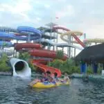 Bugis Waterpark Makassar body slide