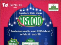 Promo Ramadhan Kidzania tiket masuk hanya Rp 85.000