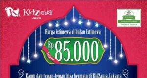 Promo Ramadhan Kidzania tiket masuk hanya Rp 85.000