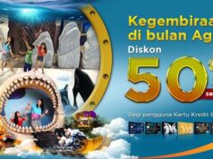 Promo Tiket Masuk Trans Studio Bandung Kartu Kredit Mega cukup bayar dengan setengah harga