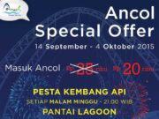 Promo tiket masuk ancol hanya Rp 20.000. Ajak teman dan keluarga berekreasi di Taman Impian Jaya Ancol