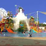 Wahana Go Splash Sangat seru dimainkan anak-anak ketika berkunjung ke Go Wet Grand Wisata Bekasi