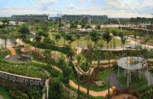 Scientia Square Park Serpong Tangerang Taman Hijau di Tengah Kota