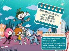 Kidzania Tahun Baru harga tiket masuk lebih murah dengan berkelompok