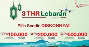 Promo tiket pesawat mudik lebaran diskon hingga Rp 500.000 gunakan Aplikasi IndonesiaFlight.