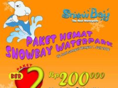 Promo Snowbay khusus lebaran 2016 paket masuk ber 2 dan ber 4 sudah dapat makan lagi.