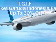 Tiket Pesawat Murah Garuda Indonesia ke Luar Negeri 30% Off