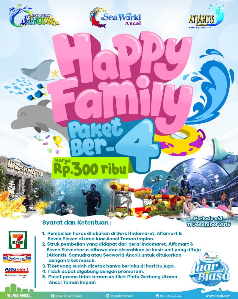 indomaret promo wisata tiket 4 Rp SEAWORLD Ber PROMO Alfamart Ancol 350K Indomaret HTM