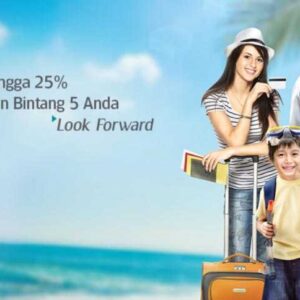 Dapatkan diskon Tiket Pesawat Garuda Indonesia hingga 25% dengan memesan menggunakan kartu BCA.
