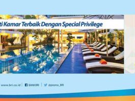 Promo Hotel kartu kredit BRI di Jaringan Hotel Tauzia seperti Harris Hotel, Yellow Hotel, Pop Hotel.