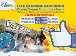 Promo Like Facebook Ocean Dream Samudra Ancol Harga tiket lebih murah