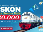 promo tiket kereta api tiket.com selama agustus 2016 bebas ke rute mana saja.